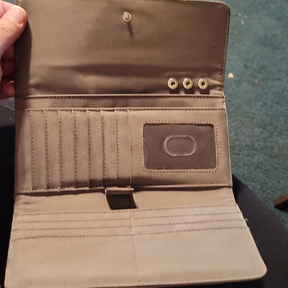 Snake skin Michael Kors purse with 9west wallet - Picture 6 of 6